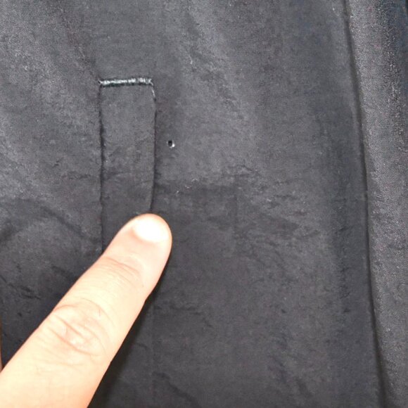 Adidas Originals Black 3-Stripes Swoosh Track Jacket Size M Retro Streetwear - Picture 5 of 11